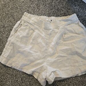 Madewell Women's Cream Shorts